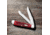 Case Trapper Folding Knife, 4.13 in, Chrome Vanadium Steel, Dark Red Bone Peach Seed Jig Handle, 31950