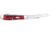 Case Trapper Folding Knife, 4.13 in, Chrome Vanadium Steel, Dark Red Bone Peach Seed Jig Handle, 31950
