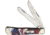 Case Trapper Star Spangled Banner Folding Knife,Stainless Steel,Clip and Spey,Star Spangled,Corelon Handle CAS9254STAR