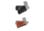Cebeci Arms Glock Leather Small of the Back SoB Holster 20894, Black, Tan