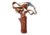 Cebeci Arms Leather Vertical Floral Pattern Shoulder Holsters, All Revolvers incl. SA up to 6in barrel, Right, Tan, 21090RT01