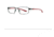 Champion 4006 Bifocal Prescription Eyeglasses - Frame BLACK/RED, Size 59/20mm CU400601
