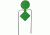 Champion 44808 Green Duraseal Double Gong Target