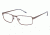 Champion Eyes 1008 Single Vision Prescription Eyeglasses - Frame BROWN/GREY, Size 53/16mm CU100803
