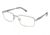 Champion Eyes 1015 Progressive Prescription Eyeglasses - Frame Dark Gunmetal, Size 54/18mm CU101503