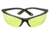 Champion Shooting Glasses with Open Black Frame and Yellow Lenses 40604