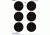 Champion Target VisiShot 6 - 3&quot; Bulls Targets