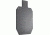 Champion Traps and Targets AR500 3/8In Ipsc Full Size Steel Target, Grey, 44908