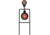 Champion Traps and Targets Centerfire Double Gong Spinner Steel Target, Orange, Small, 40875