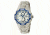 Chronotech Active 7092  Watch - Stainless Steel Band, Blue/White Face Ct.7092am/13m
