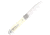 CobraTec Knives Trapper Hidden Release Folding Knive, 3.125in, Satin D2, White Handle, CTTHRWT