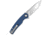 CobraTec Samson Folder Folding Knife, Blue, 1410161