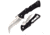 Cold Steel Black Talon Folder Plain Edge Folding Knife, 4in, Carpenter CTS XHP Alloy Blade, Black Long G-10 Handle, CS-22B