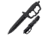 Cold Steel Chaos Double Edge, Black Aluminum Handle, Plain Edge, CS-80NTP