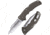 Cold Steel Code 4 Clip Point Plain Edge, 3.5in Blade Length, American S35VN Steel Knife, CS-58PC