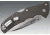 Cold Steel Code 4 Knife, 3.5in Spear Point Smooth Blade, Satin, CS-58PS