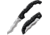 Cold Steel Kris Voyager Folding Knife, 5.5in, AUS-10A, Kriss Blade, Black Griv-Ex Handle, CS-29AXW