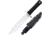 Cold Steel Recon Scout 3V Knife, 7.5in, 3-V Steel, Clip Point Blade, Long Kray-Ex Black Handle, 37RS