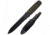 Cold Steel True Flight Thrower, Paracord Wrapped Handle, Sheath, Plain Edge Knife, CS-80TFTC