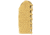 Cole-TAC SD Handguard Wrap with Slots, 6.5" Long, Fits on AR Style Rifles, Matte Finish, Coyote Brown, HG202
