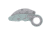 Columbia River Knife &amp; Tool Provoke, Folding Knife, 2.47&quot; Hawkbill Blade, AUS 8 Blade Steel, 7.19&quot; Overall Length, Stonewash Finish, Silver, Green Grivory Handle, Liner Lock, 4041GR