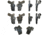 Comp-Tac International OWB Holster, Canik TP9SFx, Left, Black, C241CA018LBKN