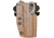 Comp-Tac International OWB Kydex Modular Mount, Walther - PDP 4in Slide, Right Hand, Flat Dark Earth, C241WA326RFDN