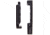 Comp-Tac SQR Secure Quick Release Base Plate Only, Base Plate Only, Male Part, Black, C870BP000NBKN