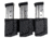 Comp-Tac Tri-Mag Pouch, Slick, Size 12 - Sig P229 .40, P320 9/40, S&amp;W 9/40, Left Side Carry/Right Hand Shooter, Black, Mag Size 12, C62512SL0LBKN
