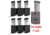Comp-Tac Tri-Mag Pouch, Slick, Size 12 - Sig P229 .40, P320 9/40, S&amp;W 9/40, Left Side Carry/Right Hand Shooter, Black, Mag Size 12, C62512SL0LBKN