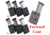 Comp-Tac Tri-Mag Pouch, Slick, Size 12 - Sig P229 .40, P320 9/40, S&amp;W 9/40, Left Side Carry/Right Hand Shooter, Black, Mag Size 12, C62512SL0LBKN
