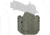 Comp-Tac Warrior with Light OWB Kydex Holster, Sig -P320/RX Full Size 9/40 + TLR-1/HL, Right Hand, Olive Drab, C828SS242RODN