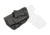 Rounded IWB KYDEX Holster, S&amp;W M&amp;P SHIELD 45ACP w/Integrated Crimson Trace Laser, LH, Black, SWN-MPSH45LSR-BK-LH-VAR