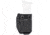 Rounded IWB/OWB MRD Magazine KYDEX Holster, 45ACP Single Stack, Ambidextrous, Black, CEX-45ACP-SS-BK-MAG