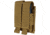 Condor Outdoor Double Pistol Mag Pouch, Coyote Brown, 12-MA23-498