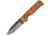 Condor Krakatoa Linerlock Desert Folding Knife, 3.5 natural finish 1095HC steel blade, Desert tan canvas micarta handle, CTK3938-4.27HC