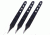 Condor Tool and Knife Half Spin Throwing Knives, 3 Pc, w/Sheath CTK1003-11.8HC