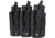 Condor Outdoor Triple M4/M16 Open Top Mag Pouch, Multicam Black, MA27-021