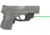 Crimson Trace LaserGuard Green Laser Sight for Springfield XD-S, 3.3/4.0, LG-469G