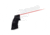 USED Crimson Trace Rubber Handgun Lasergrip for S&amp;W K/L Frame, Round Butt, LG308, EDEMO1, Condition Parts Only/Salvage, Defective