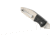 CRKT Curfew Assisted Assisted Opening Folding Knife, 3.1in, 8Cr13MoV Blade, Drop Point, Polished Resin Infused Fiber, Black/White Handle, 2867