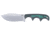 CRKT Minimalist Nessmuk Fixed Blade Knife, 2.90in, 8Cr13MoV Stainless Steel Blade, Nessmuk Blade, Green/Black G10 Handle, 2376