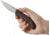 CRKT Endorser Folding Knife, Black Oxide Blade and Black Handle 1105K