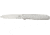 CRKT Facet Assisted Opening Folding Knife, 3.37in, Plain Satin D2 Steel Blade, Sheepsfoot, Stainless Steel Handle, Gray, K230XXP