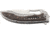 CRKT Ikoma Fossil - 3.96in. Plain Blade, IKBS, Stainless Steel &amp; G10 Scales, Clip 5470