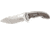 CRKT Ikoma Fossil - 3.96in. Plain Blade, IKBS, Stainless Steel &amp; G10 Scales, Clip 5470