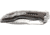 CRKT Ikoma Fossil Small - 3.41in. Plain Blade, IKBS, Stainless Steel &amp; G10 Scales, Clip 5460