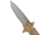 CRKT M16-14 Big Dog Special Forces Desert Tanto Folder Knife, Triple Point Serrations, M16-14ZSF
