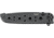 CRKT M1610-SS Carson EDC Stainless Steel Tanto Folder Knife, Triple Point, Black EDP Blade M16-10KS