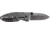 CRKT Squid Folding Knife with Black Stonewash Blade, Black 2490KS